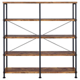 Analiese - 4-Shelf Double Bookshelf