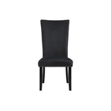 Jhoanna - 5 Pieces Dining Table Set - Black