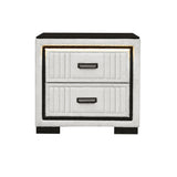 Isaiah - Nightstand With Upholstered Frame