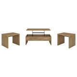 Canoga - Lift Top Cocktail Coffee Table Set - Mango