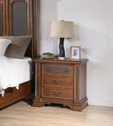B020 - Nightstand - Brown