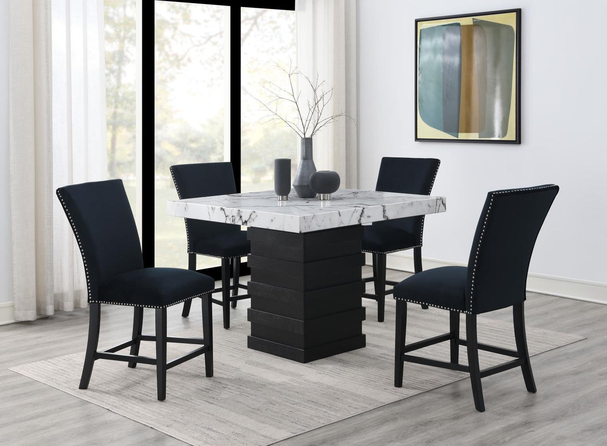 D138 - Counter Height Table - White