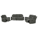 Kennett - Chenille Power Reclining Sofa Set