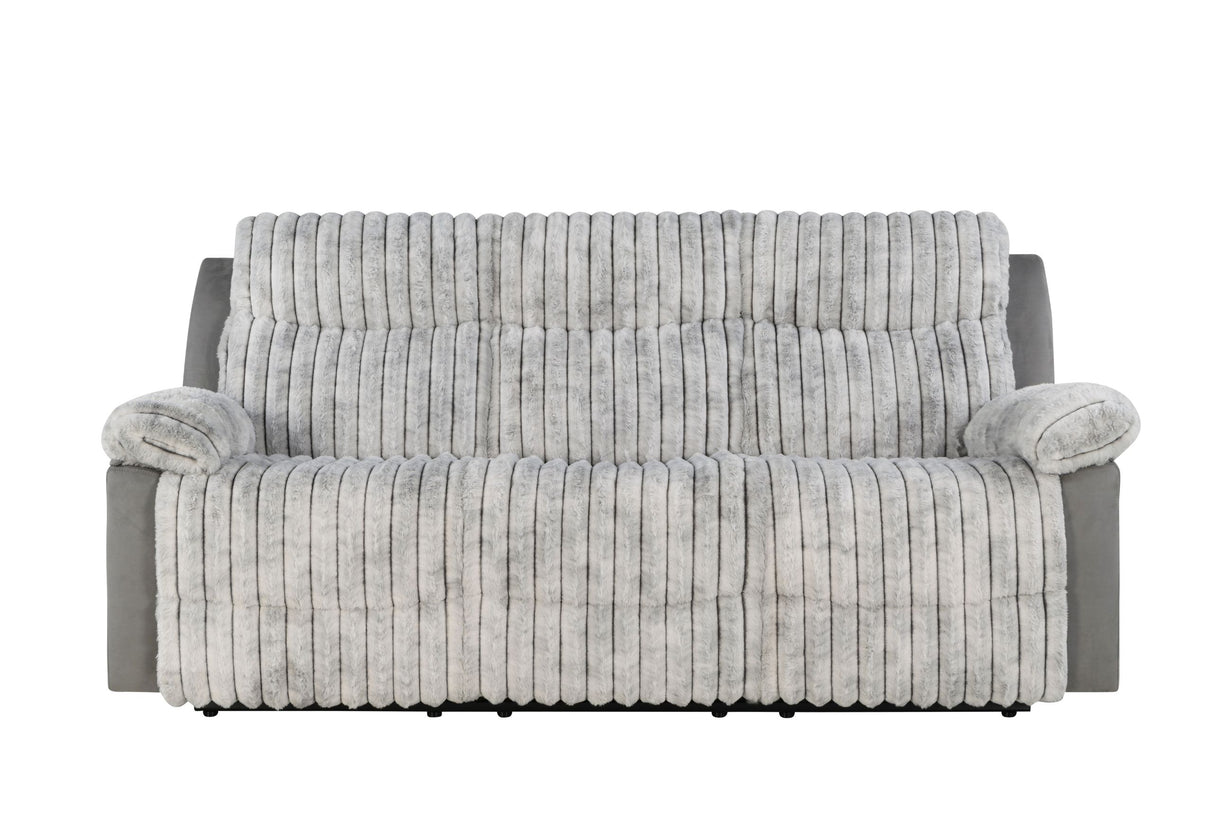 U6028 - Reclining Sofa - Gray