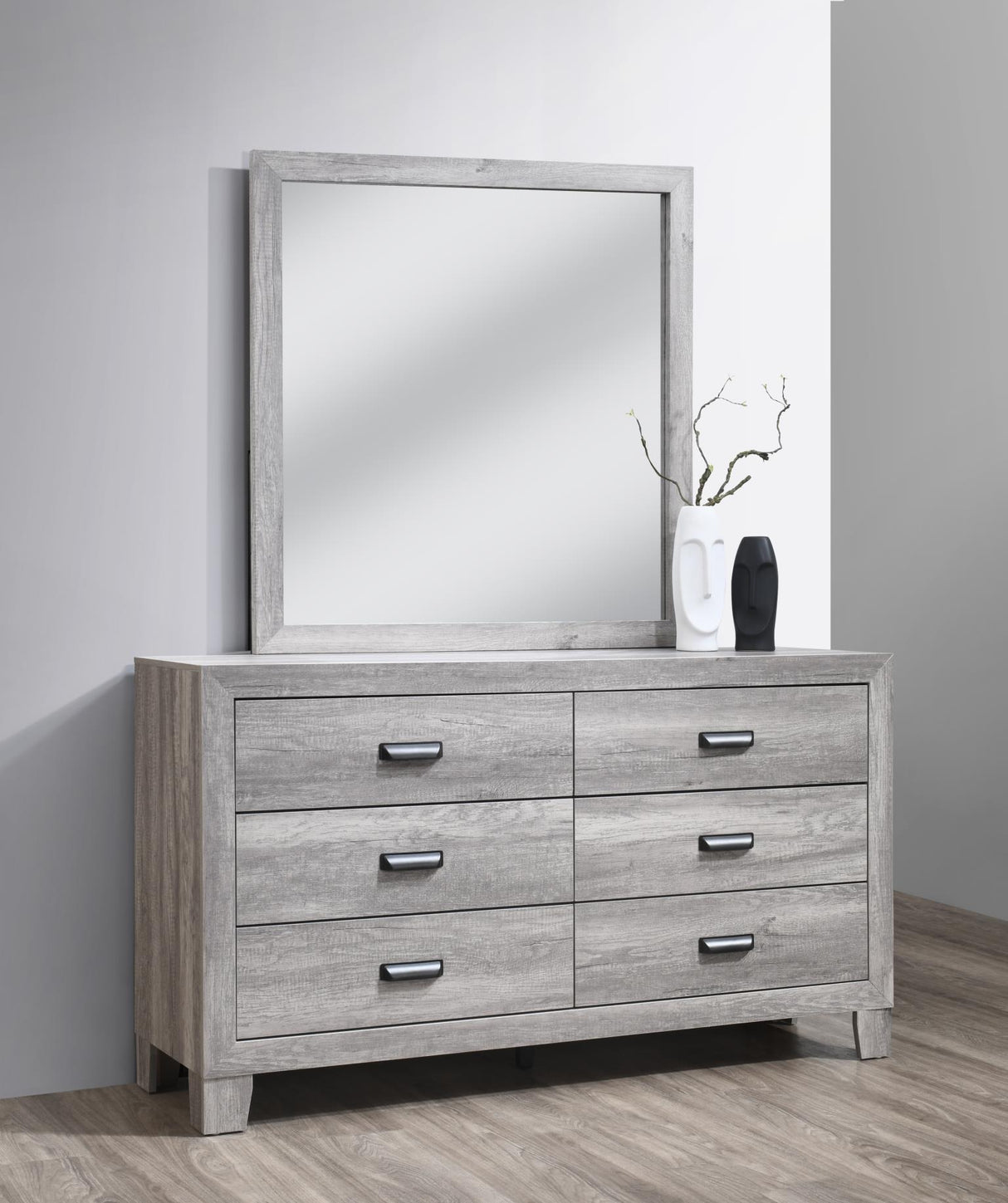 B520 - Mirror - Gray Wash