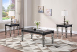 T161 - 3 Piece Table Set - Black