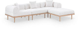 Laguna - 4 Piece 106.5" Upholstered Outdoor Patio Modular Sectional