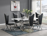 G-081-T-WHITE - Marble Dining Table - White