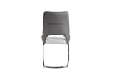 D1119 - Dining Chair - Dark Gray / Light Gray