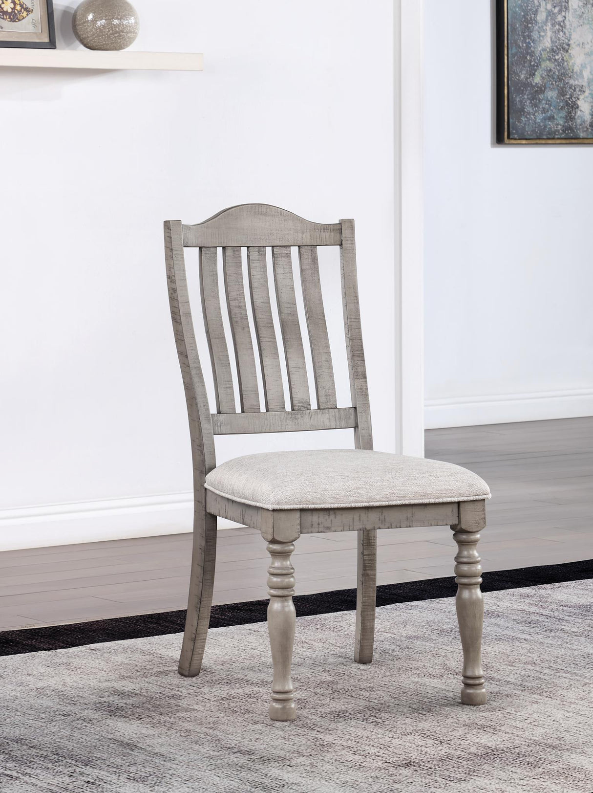 D115 - Side Chair (Set of 2) - Gray