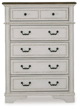 Blendon - Five Drawer Chest - Two-tone