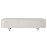 Keely - TV Stand - White High Gloss