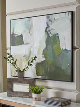 Vinick - Wall Art - Green / Gray / White