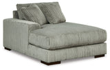 Lindyn - 3-Piece Sectional With Double Chaises - Fog