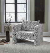 Kenbell - Accent Chair - Black / White