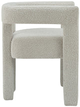 Athena - Boucle Fabric Dining Chair