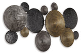 Emsley - Wall Decor - Metallic / Black / Gray