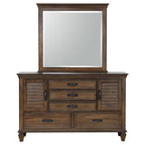 Franco - 5-Drawer Dresser With Mirror