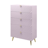 Gaines - Chest - Pink High Gloss