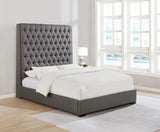 Camille - Upholstered Panel Bed