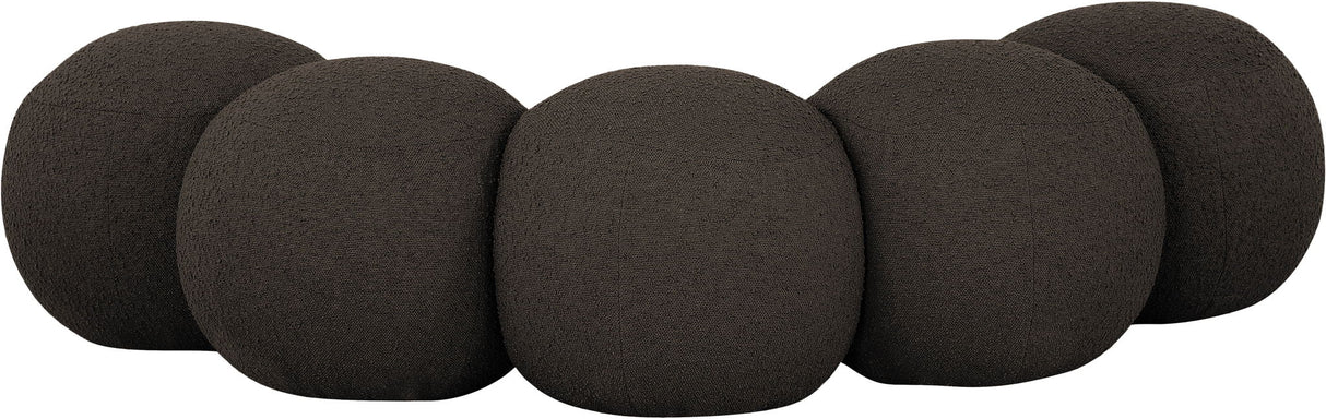 Apollo - Boucle Fabric Bench