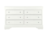 Pompei - Dresser - Metallic White