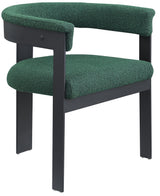 Romeo - Boucle Dining Chair With Black Base (Set of 2)