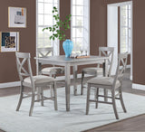 D165 - Square Counter Height Table - Gray