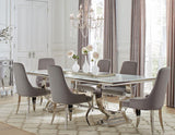 Antoine - Rectangular Glass Top Dining Table Set