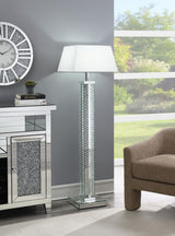 A1030 - LED Floor Lamp (Sold With Lamp Shade A1000-B) - Pearl Silver