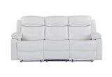 U6026 - Reclining Sofa With LED - White