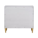 Anson - Console Cabinet - Metallic Silver & Champagne