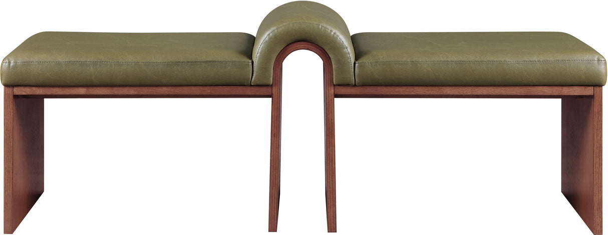 Delphine - Bench - Walnut Base