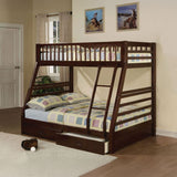 Jason - Twin Over Full Bunk Bed - Espresso