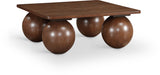 Fitch - Oak Veneer Coffee Table - 4 Legs