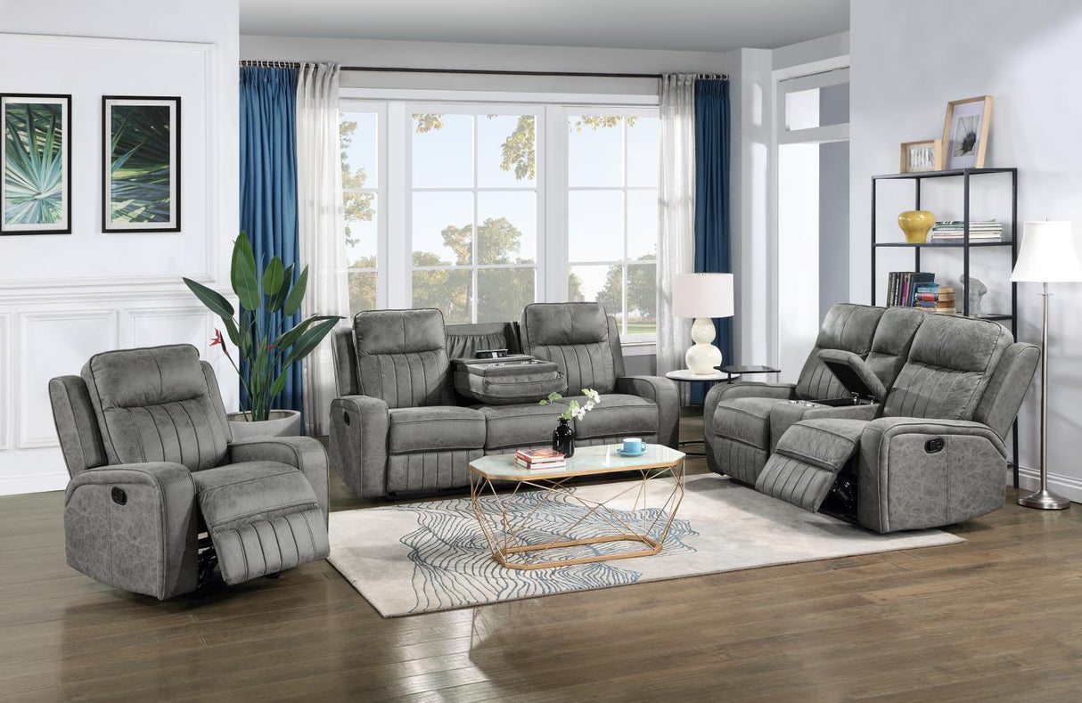 U172 - Motion Loveseat - Gray