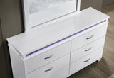 B230 - LED Dresser - White