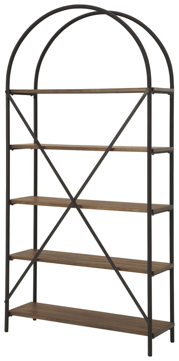 Galtbury - Bookcase - Brown / Black