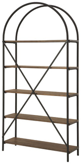 Galtbury - Bookcase - Brown / Black