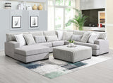 U258 - 3 Piece Sectional - Light Gray