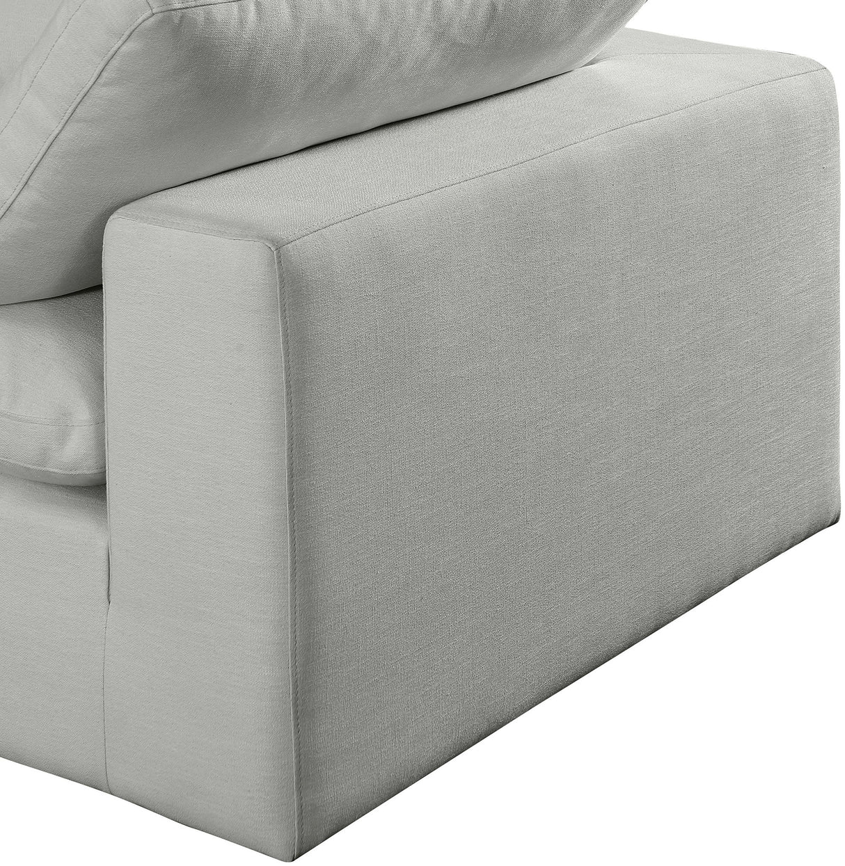 Comfy - 4 Piece Linen Fabric Modular Sectional With Chaise