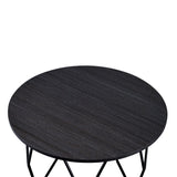 Sytira - Coffee Table - Espresso & Black