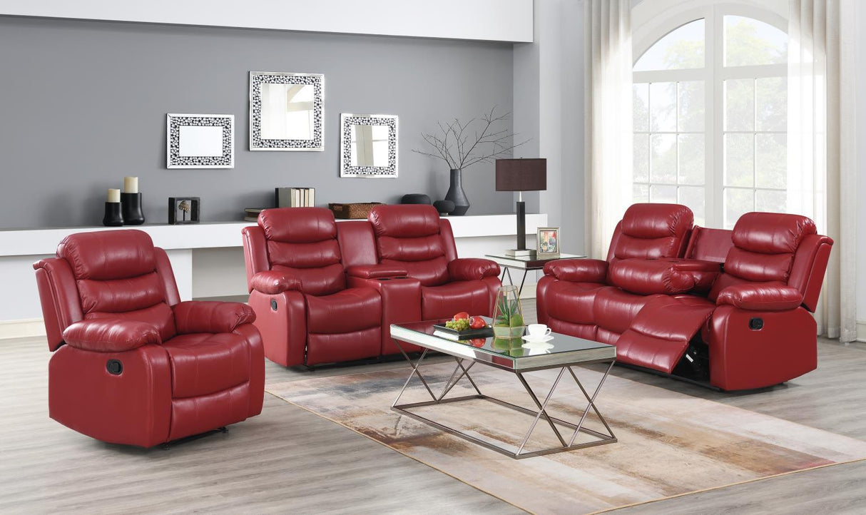 U192 - Motion Loveseat - Red