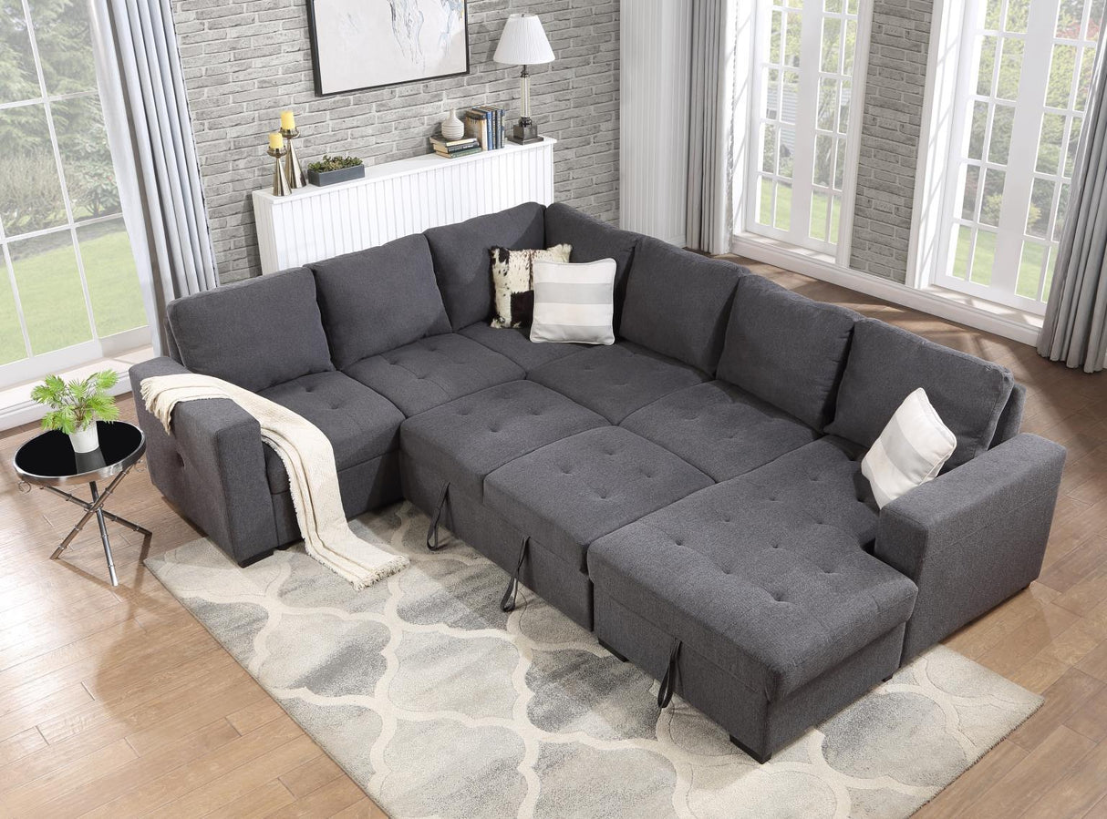 U277 - 3 Piece Sectional - Gray