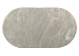 D071 - Rectangular Dining Table - Dark Walnut / Pandora Marble