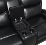 U184 - Motion Loveseat - Black