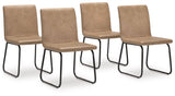 Pharwynn - Toast - Dining Upholstered Side Chair (Set of 4)