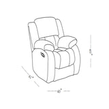 Stonic - Glider Recliner Modern Design