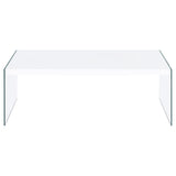 Opal - Rectangular Glass Frame Table