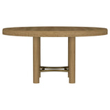 Arini - 60" Round Wood Dining Room Table - Sand Wash